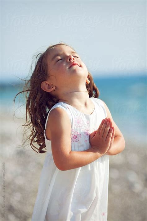 Cute Little Girl Praying By Dejan Ristovski Children Praying Prayers