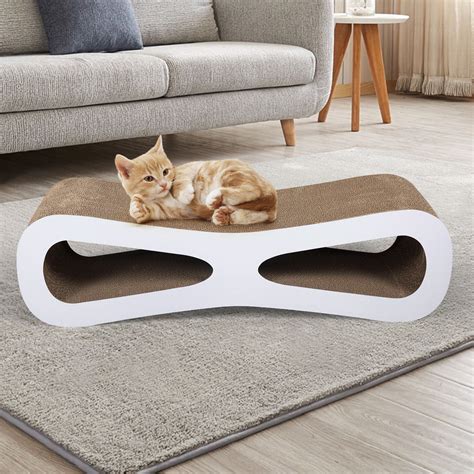 Jaxpety Cat Scratcher Cardboard With Catnip Recycle Corrugated Cat