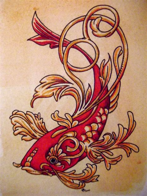 The whole diversity of incredible koi fish tattoo ideas is shown below with pictures and meanings so both female and male will be able to find their perfect koi fish tattoo design. koi fish tattoo design nature water beautiful decorative ...