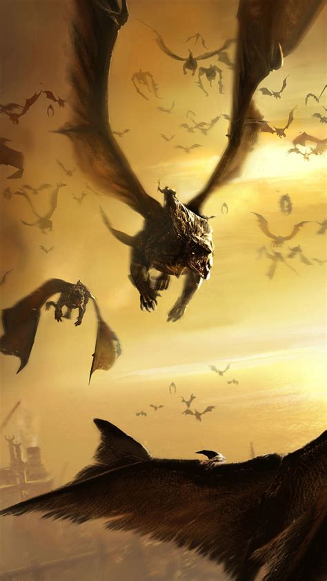 Dragons Lair Artwork Android Wallpaper Free Download Lair Dragons