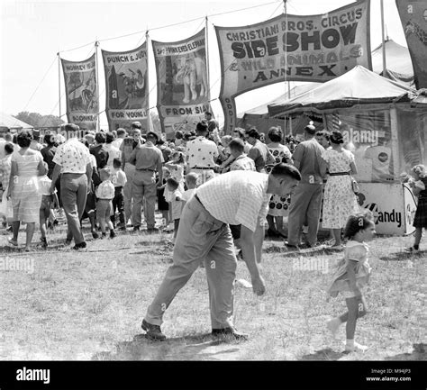 Circus Sideshow Black And White Stock Photos And Images Alamy