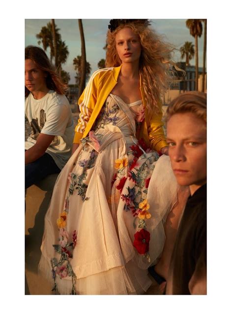 Frederikke Sofie Is A Beach Princess For Vogue Japan Vogue Japan