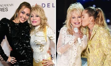 Parton also said that she'd rather live an example instead of telling cyrus what. Miley Cyrus godmother: Why is Dolly Parton Miley's ...