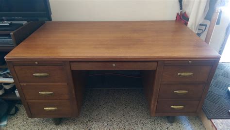 Central Desk Chicago Executive Desk Value My Antique Furniture