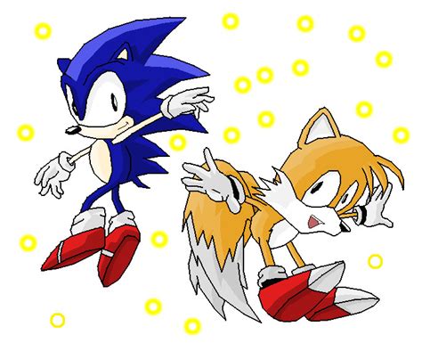 Classic Sonic And Tails By Smsjgoku On Deviantart