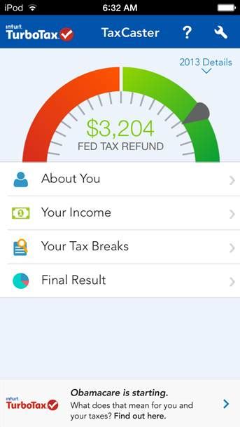 Intuit Turbotax Releases Taxcaster Ios7 App The Turbotax Blog