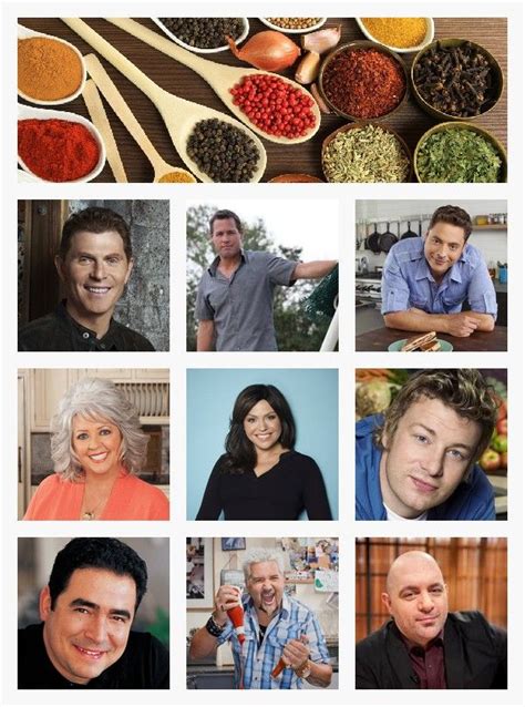 Food network stars and pbs chefs are used to making delicious food on tv. Favorite Food Network Chefs by Heather M Howard | Food ...