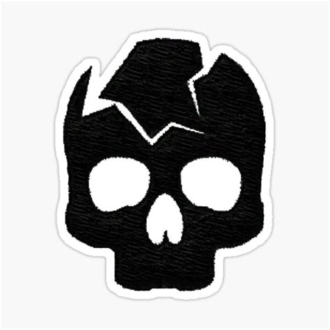 Bandit Patch Skull Only Stalker Sticker For Sale By