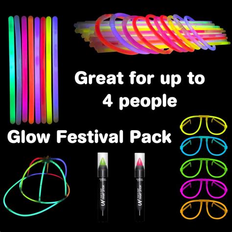 6 Inch Premium Glow Sticks Buy Party Glowsticks Glowtopia