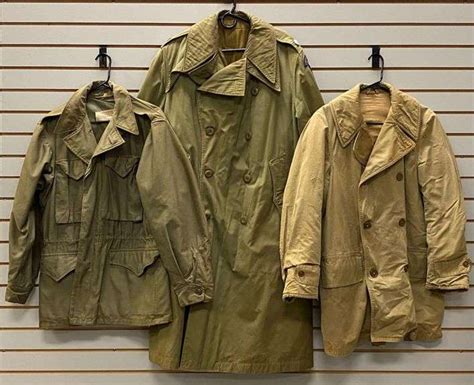 Group Of 3 Ww2 Army Coats Matthew Bullock Auctioneers