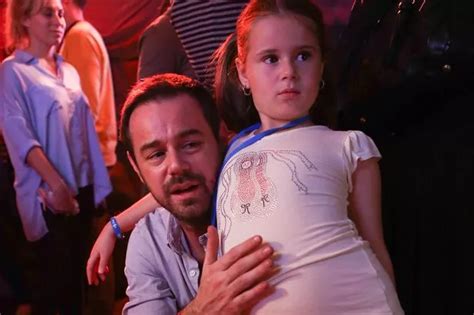 danny dyer calls his seven year old daughter a grass and says he s not talking to her after