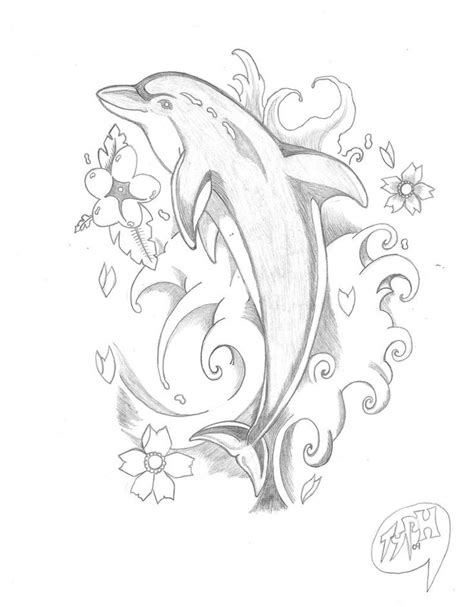 35 dolphin tattoos and tattoo designs dolphins tattoo tattoo design drawings drawings kulturaupice