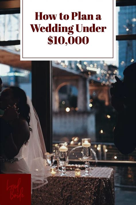 How To Plan A Wedding Under 10000 Wedding Budget Planner Wedding