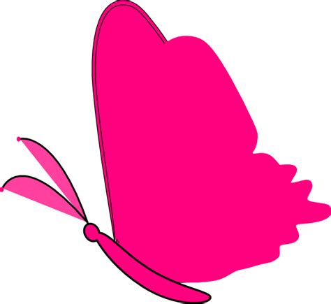 Delicate and romantik pink butterfly clip art, wedding ivitation, scrapbooking set png 16. Neon Pink Butterfly Clip Art at Clker.com - vector clip ...