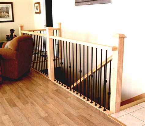 White Black Wood Stair Railing How To Wood Stair Railing Interior