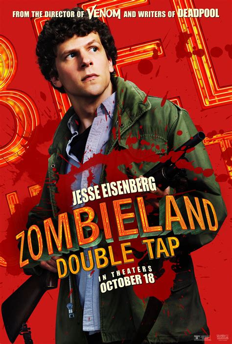 Zombieland Double Tap 2019 Character Poster Jesse Eisenberg As