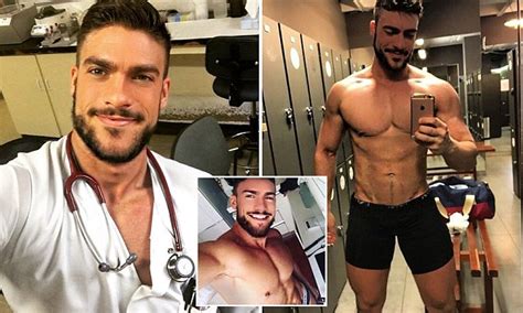 Is This Spanish Hunk The Worlds Hottest Nurse Daily Mail Online