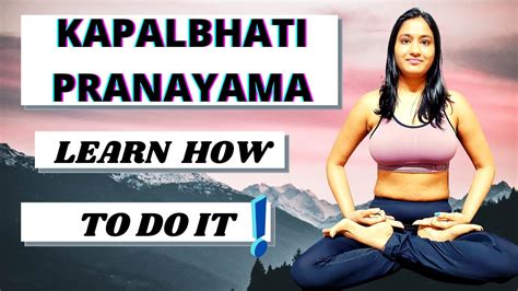 How To Do Kapalbhati Pranayama Breathing Breath Control Kapalbhati