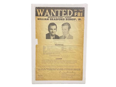 Original Vintage 1970s Fbi Top Ten Most Wanted Fugitives Etsy