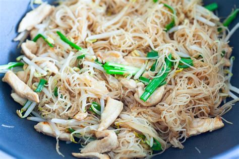 Fried Rice Vermicelli Rice Noodles Recipe Rasa Malaysia Hey Review Food