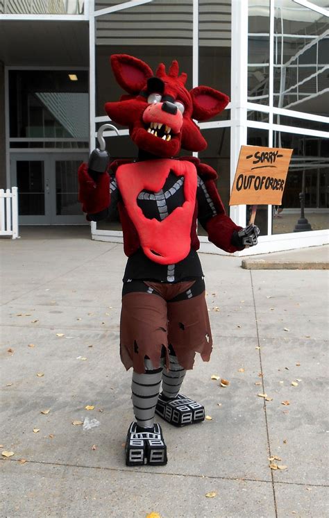 Five Nights At Freddys Foxy The Pirate Costume Fnaf Cosplay Epic