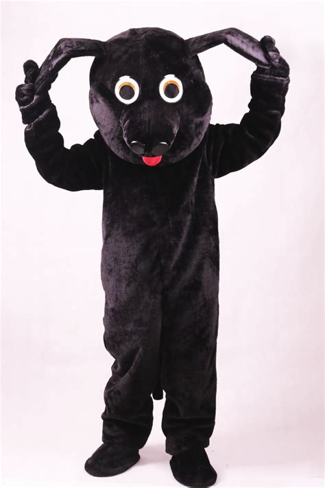 Black Lightweight Labrador Dog Mascot Costume