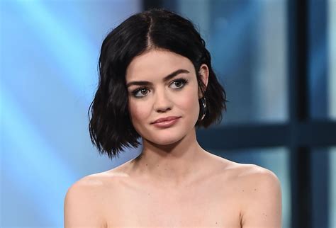 lucy hale just revealed she had a huge crush on one of her costars at the start of pretty