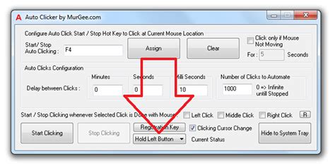 How To Activate And Use Built In Auto Click Holder My Click Speed
