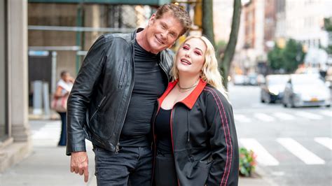 Watch Access Hollywood Interview David Hasselhoff Proudly Supports Daughter Hayley Modeling