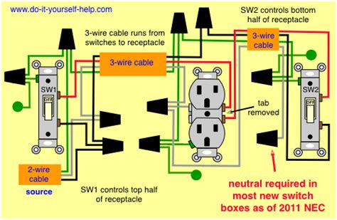 Light Switch Wiring Diagrams Do It Yourself
