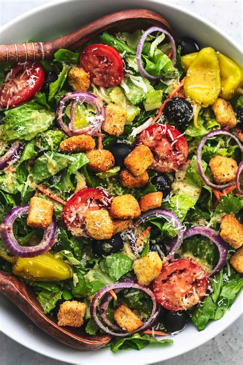 Olive Garden Salad And Dressing Copycat Recipe Recipe Cart