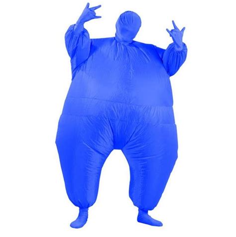 Adult Chub Suit Inflatable Blow Up Color Full Body Costume Jumpsuit 7