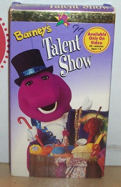 Barney Talent Show Vhs Picclick