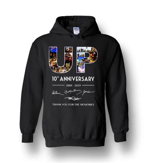 Up 10th Anniversary 2009 2019 Thank You For The Memories Heavy Blend