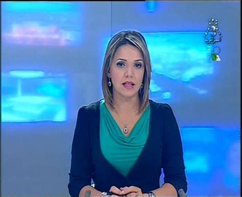 Arab Spicy News Anchor Women Sihem Khelifa Sexy Algerian Tv News Reader