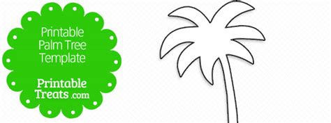 Free printable palm leaf pattern. Printable Palm Tree Template — Printable Treats.com