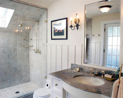 Help, i don't know how to do a shower curtain on my attic bath. Slanted Ceiling Shower | Houzz