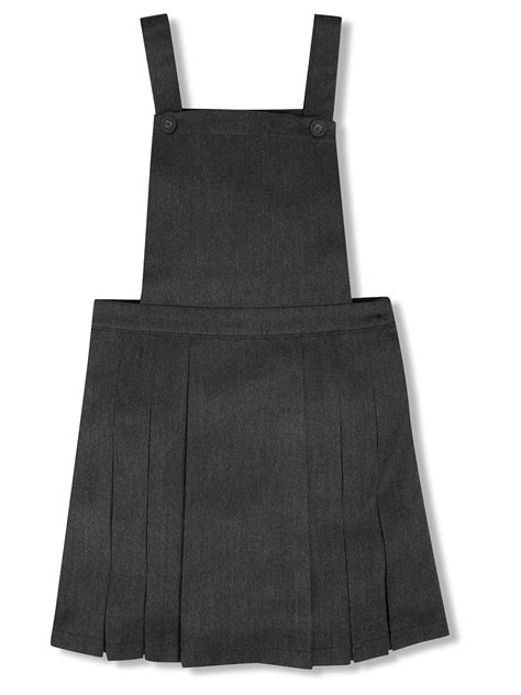 Buy Girls Back To School Pinafore Dress Pleated Skirt And Bib Front Pinafores For School