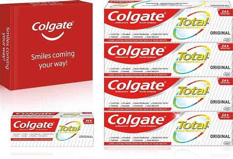 Colgate Total Original Toothpastes 5 X Multi Action Cavity Protection
