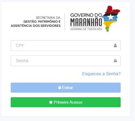 Portal Do Servidor MA 2024 Consultar Emitir Contracheque