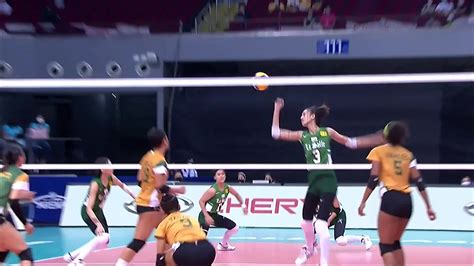 Uaap Season 84 Womens Volleyball Feu Vs Dlsu Highlights The Dlsu