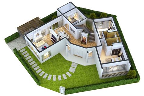 Modern Home 3d Floor Plans Everyone Will Like Acha Homes