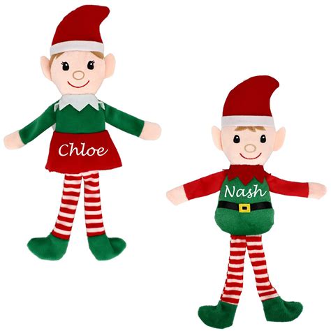 Personalized Christmas Elves 145 Inches X 4 Inches Elf