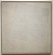 Kazimir Malévich, "Suprematismo: blanco sobre blanco". Óleo sobre tela ...