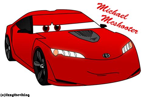 Cars Oc Michael Mcshooter By Lizzytheviking On Deviantart