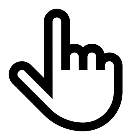 Computer Mouse Icon Pointer Cursor Hand Mouse Cursor Png Png Download