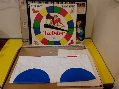 Vintage Original Twister Game Milton Bradley 1966 Etsy