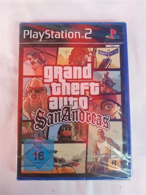 Grand Theft Auto Gta San Andreas Playstation 2 Ps2 Game Complete 1