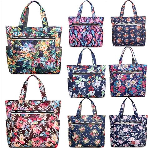 Womens Soft Large Capacity Zipper Handbag Shopping Bag Tote Shoulder
