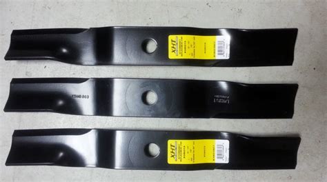Home And Garden Lawn Mower Parts 3 X 418 Cm Lawn Tractor Blades Set Fits